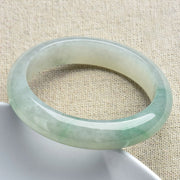 Buddha Stones Natural Jade Luck Healing Prosperity Bangle Bracelet Bracelet Cuff Bangle BS 2