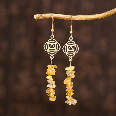 Healing Crystals Zen Cairn Confidence Earrings (Extra 30% Off | USE CODE: FS30) Earrings BS main
