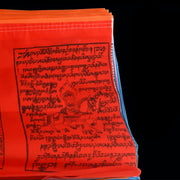 Buddha Stones Tibetan 5 Colors Windhorse Scriptures Auspicious Outdoor Prayer Flag