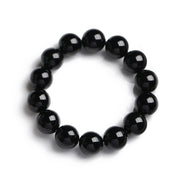 Buddha Stones Natural Black Onyx Fortune Bracelet Bracelet BS Black Onyx