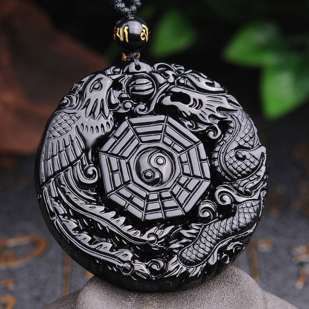 FREE Today: The Release Of Negativity Bagua YinYang Pendant Necklace FREE FREE Dragon and Phoenix Yin Yang (Protection ♥ Luck)