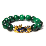 Buddha Stones Pixiu Jade Abundance Protection Bracelet Bracelet BS main