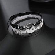 FREE Today: Everlasting Friendship Love Couple Yin Yang Necklace Bracelets Set FREE FREE 9