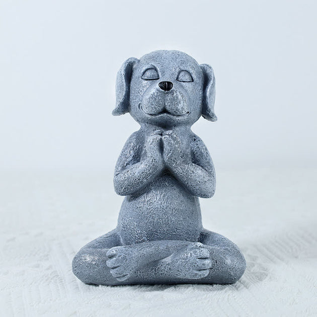 Buddha Stones Meditating Zen Dog Cat Frog Decoration – buddhastoneshop