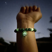 FREE Today: Positive Thinking Tibetan Turquoise Glowstone Luminous Bead Lotus Protection Bracelet FREE FREE 21