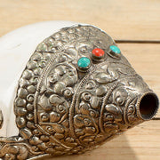 Buddha Stones Tibetan Natural Shankha Conch Shell Seashell Wealth Lucky Home Decoration
