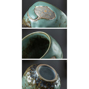 Buddha Stones Lotus Pod Engraved Teacup Kung Fu Tea Cup Cup BS 8