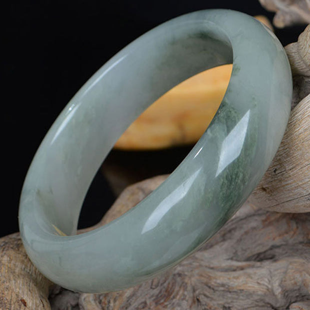 Buddha Stones Natural Jade Luck Healing Bangle Bracelet Bracelet BS 2