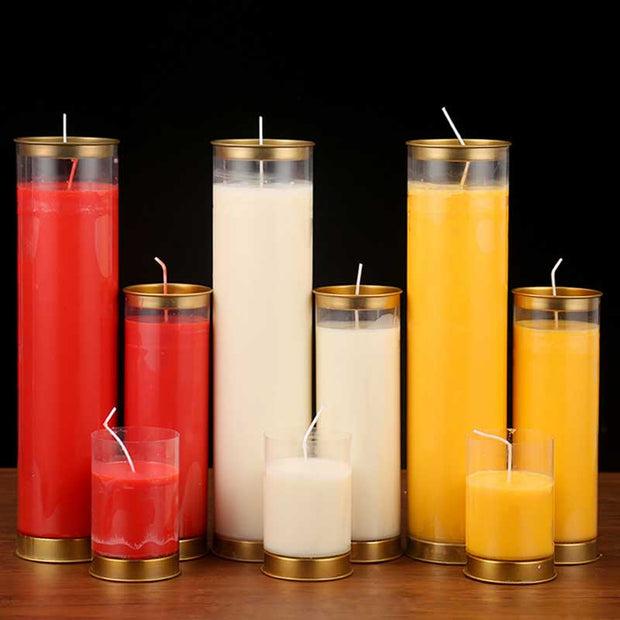 Meditation Prayer Altar Candle Buddhist Temple Rituals Use Items (Extra 30% Off | USE CODE: FS30)