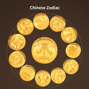 Buddha Stones 999 Gold Chinese Zodiac Auspicious Matches Om Mani Padme Hum Luck Handcrafted Bracelet Bracelet BS 35