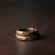 Buddha Stones Tibetan Simple Design Copper Wealth Ring Ring BS 7