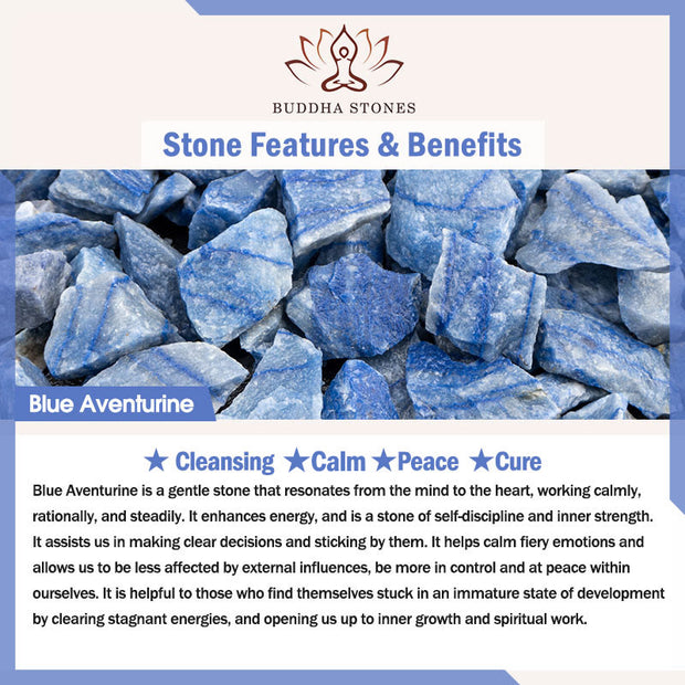 Buddha Stones Natural Stone Quartz Healing Beads Bracelet Bracelet BS 43