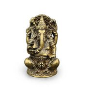 Buddha Stones Ganesh Ganpati Elephant Statue Wealth Home Decor Decorations BS Copper