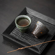 Buddha Stones Small Vintage Style Ceramic Teacup Kung Fu Tea Cup 50ml