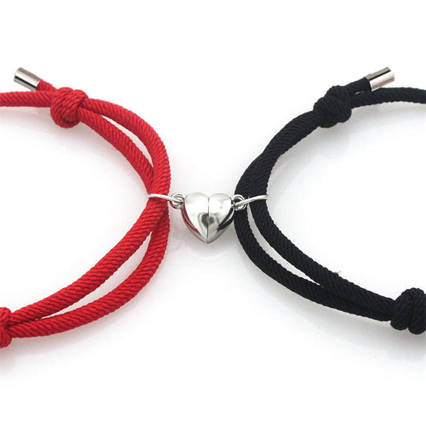 2Pcs Love Magnetic Couple String Strength Bracelet Bracelet BS 10