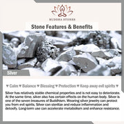 Buddhastoneshop features and benefits of silver