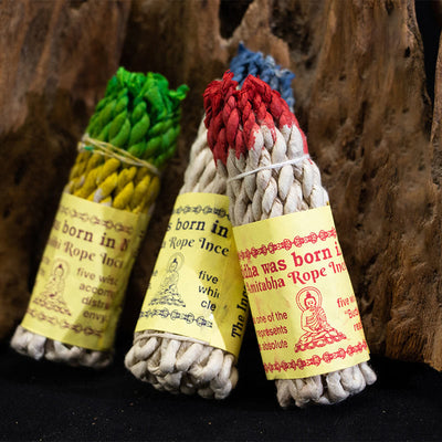 Buddha Stones Nepal Rope Incense Purify Healing Meditation Incense Incense BS main