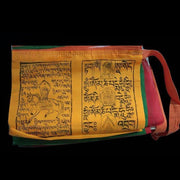 Buddha Stones Tibetan 5 Colors Windhorse Scriptures Auspicious Outdoor Prayer Flag