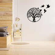 Buddha Stones Tree of Life Birds Sign Housewarming Gift Unity Wall Art Wall Art BS 1