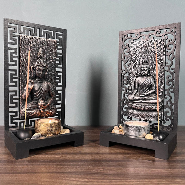 Buddha Stones Buddha Compassion Serenity Home Resin Prayer Altar Decoration Decorations BS 5