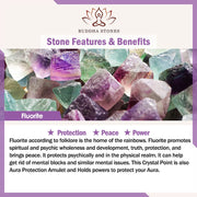 Natural Crystal Gemstone Amethyst Adjustable Ring (Extra 30% Off | USE CODE: FS30) Rings BS 6