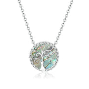 Buddha Stones 925 Sterling Silver The Tree of Life Creation Necklace Pendant Necklaces & Pendants BS The Tree of Life