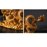 Buddha Stones Year Of The Dragon Color Changing Resin Luck Success Tea Pet Home Figurine Decoration