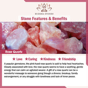 Buddha Stones 3PCS Natural Quartz Crystal Beaded Healing Energy Lotus Bracelet Bracelet BS 16