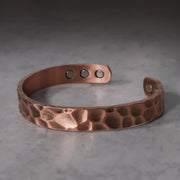 Rustic Copper Balance Magnetic Adjustable Cuff Bracelet Bracelet Bangle BS main