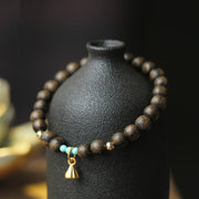 Buddha Stones Agarwood Lotus Strength Bracelet Bracelet BS 2
