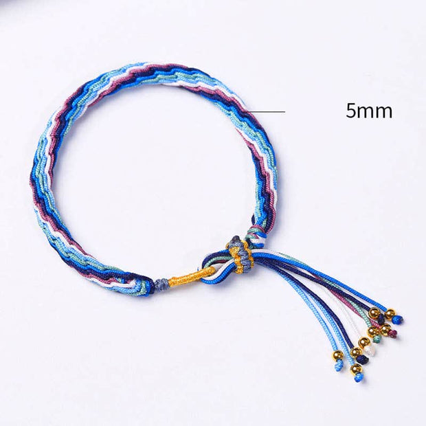 Reincarnation Knot Luck String Protection Braid Bracelet Bracelet BS 3