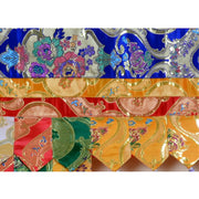 Buddha Stones Tibetan Five Colors Hanging Curtain Prayer Altar Healing Meditation Curtain Prayer Altar BS 8
