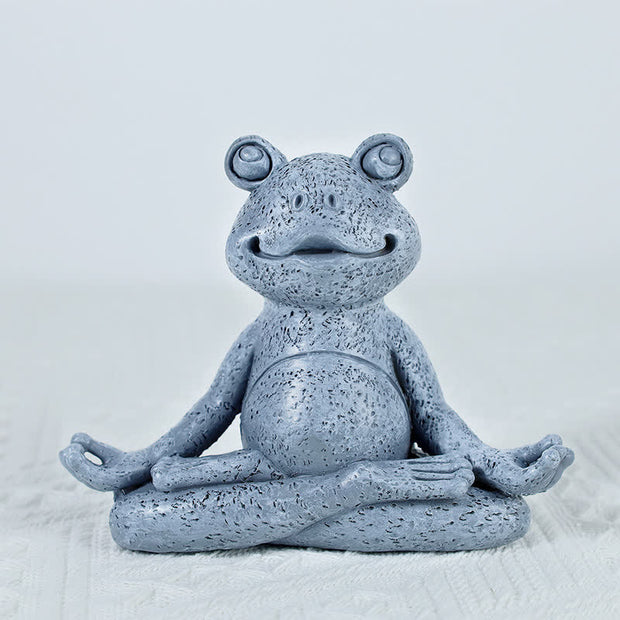 Buddha Stones Meditating Zen Dog Cat Frog Decoration Decorations BS 11