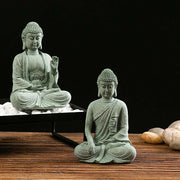 Buddha Stones Tibetan Meditation Contemplation Buddha Serenity Compassion Statue Figurine Decoration Decorations BS 3