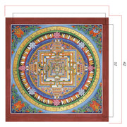 Buddha Stones Tibetan Thangka Painting Blessing Handmade Decoration