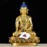 Buddha Stones Shakyamuni Compassion Copper Statue Decoration Decorations BS 2