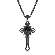 FREE Today: ST.Benedict Protection Cross Power Pendant Necklace FREE FREE Black