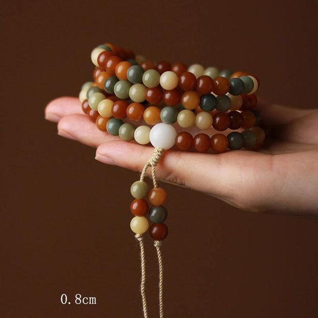 Buddha Stones Bodhi Seed Mala Harmony Wisdom Bracelet Bracelet BS 1
