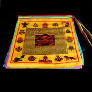 Buddha Stones Tibetan Blessing Outdoor 10 Pcs Prayer Flag Decorations buddhastoneshop 2