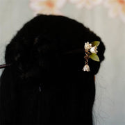Buddha Stones Pearl Flower Butterfly Love Freedom Tassels Hairpin Hairpin BS 1