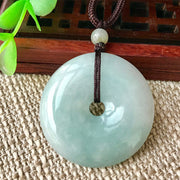 Buddha Stones Round Jade String Luck Necklace Pendant Necklaces & Pendants BS 2