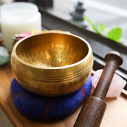 Tibetan Meditation Sound Bowl Handcrafted for Healing and Mindfulness Singing Bowl Set Singing Bowl buddhastoneshop main