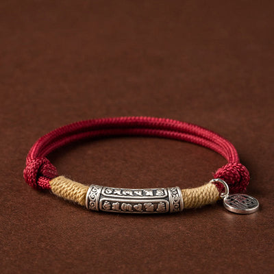 Lucky Tibetan Buddhist Bracelet | Tibetan Copper Beads Bracelet | Red  Thread Bracelets - Bracelets - Aliexpress