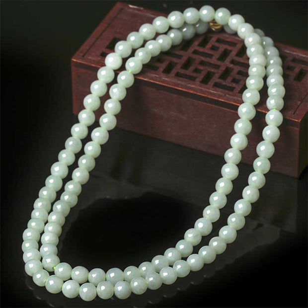 108 Beads Jade Luck Bracelet Mala Mala Bracelet BS 1
