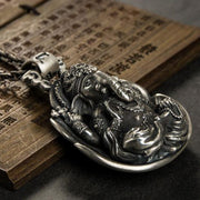 Buddha Stones Ganesh Ganpati Elephant Copper Protection Necklace Pendant Necklaces & Pendants BS 7