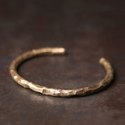 Buddha Stones Tibetan Bump Texture Copper Luck Cuff Bracelet Bangle Bracelet Bangle BS 10