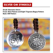 Buddha Stones Tibet Bagua Om Eight Auspicious Symbols Balance Peace Decoration