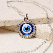 Buddha Stones Evil Eye Protection Keep Away Evil Spirits Necklace Pendant