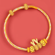 Buddha Stones Handmade Year of the Dragon Cute Chinese Zodiac Luck Braided Bracelet Bracelet BS 2