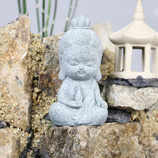 Buddha Stones Meditation Buddha Statue Compassion Home Decoration Decorations BS 6